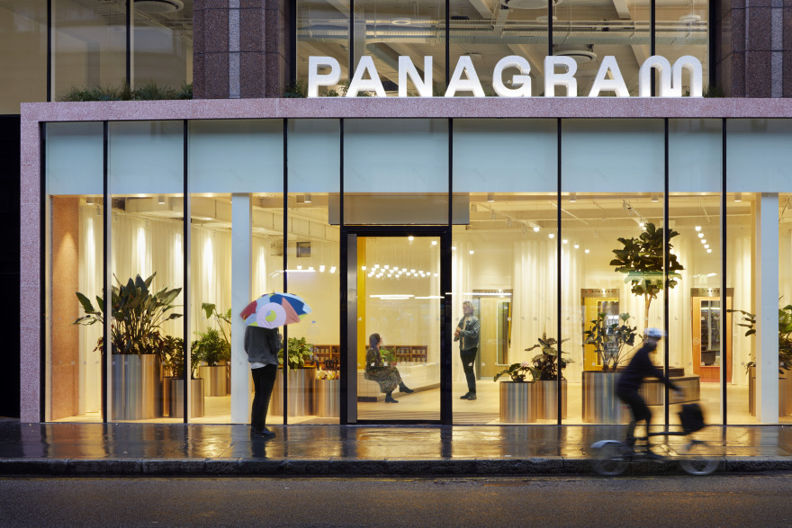 伦敦粉色 granite 大楼室内设计丨英国伦敦丨Buckley Gray Yeoman-1