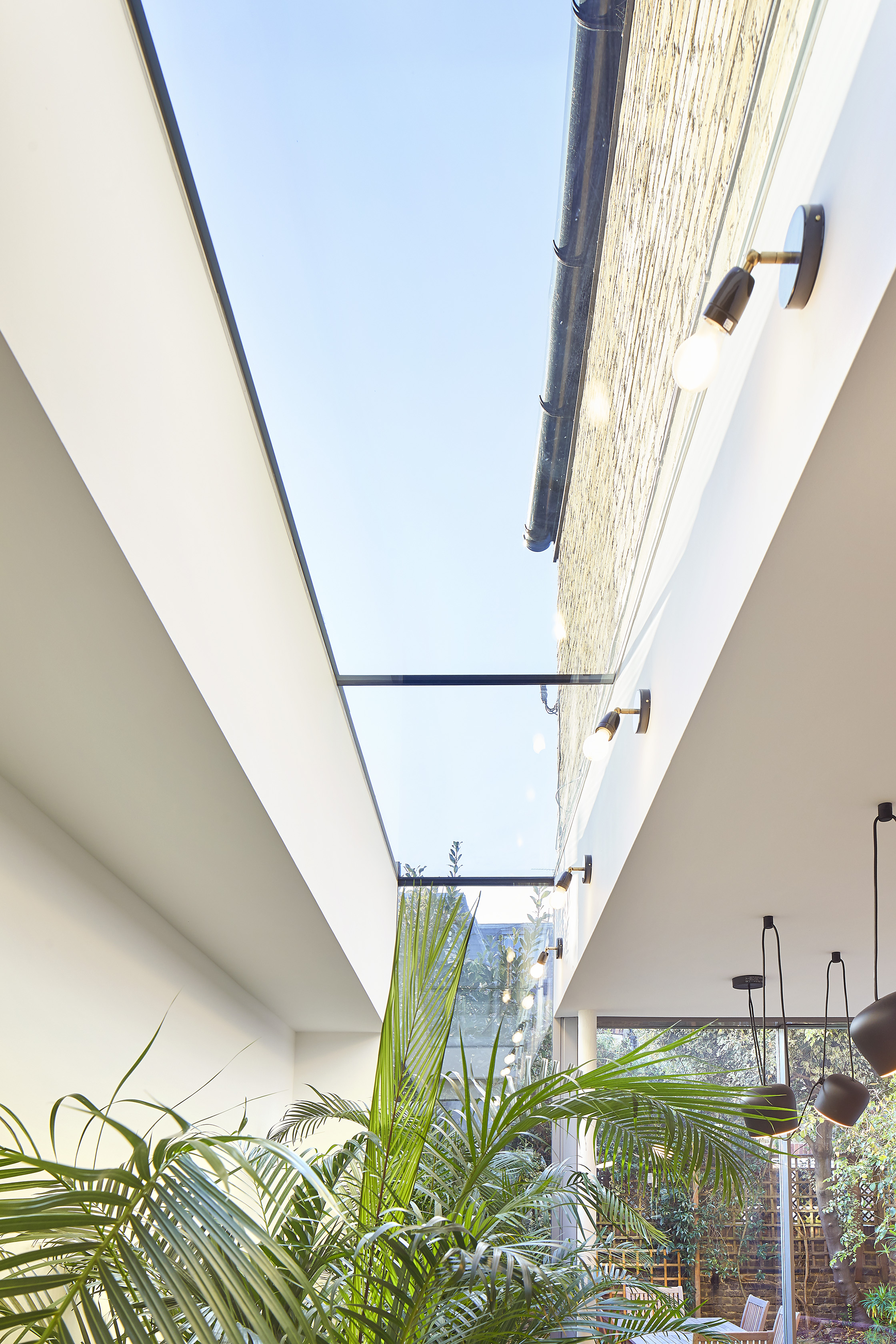 伦敦西区别墅翻新，绿色室内空间与自然共生-2