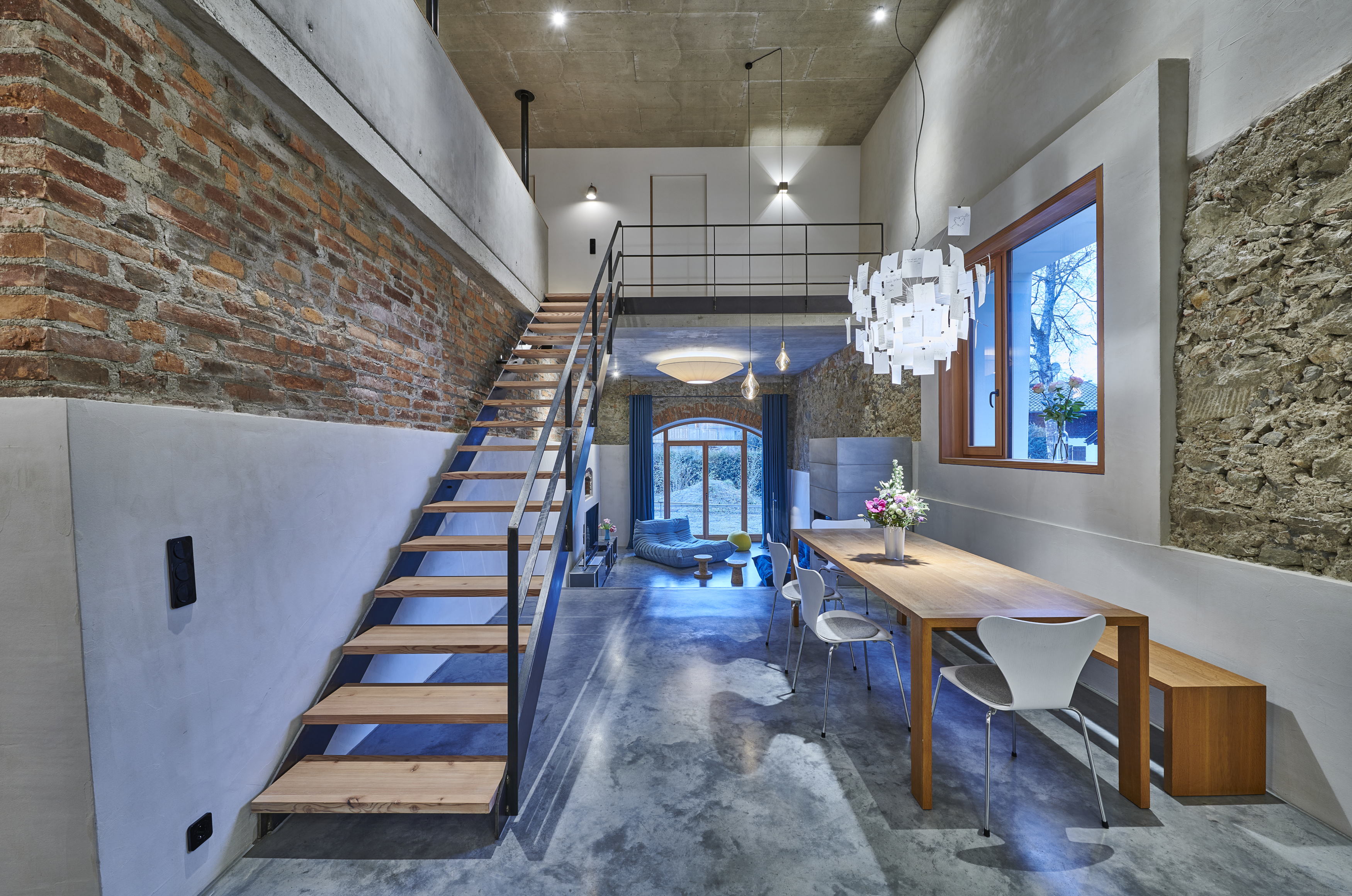 慕尼黑 19 世纪乡村粮仓公寓 conversion of a barn into an apartment by wimmer architects-16