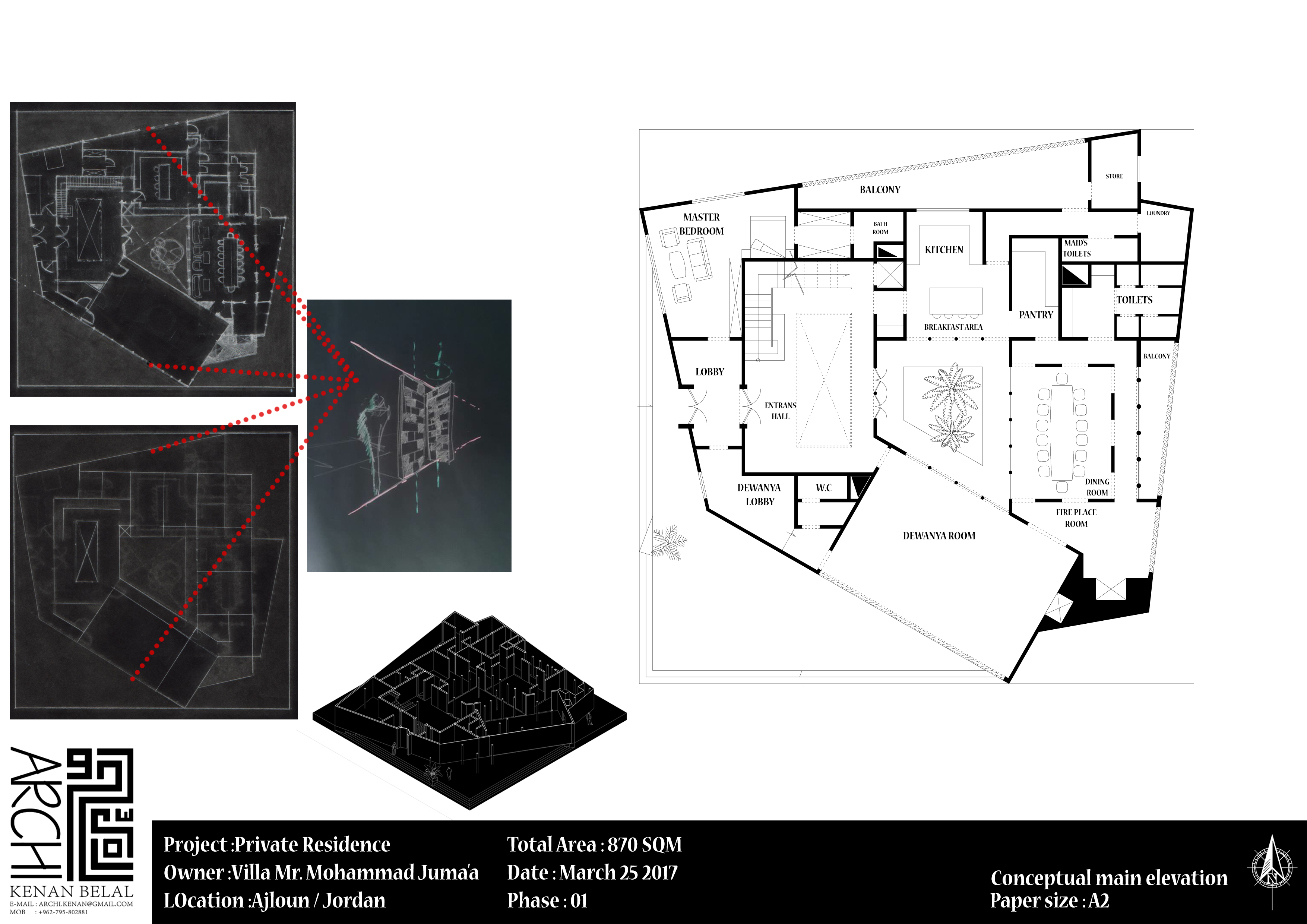 Kenan Belal丨别墅建筑丨Mr. Jum'aa Villa-10