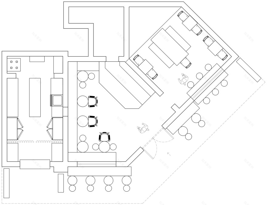 日落咖啡馆丨iZ Design Studio-44