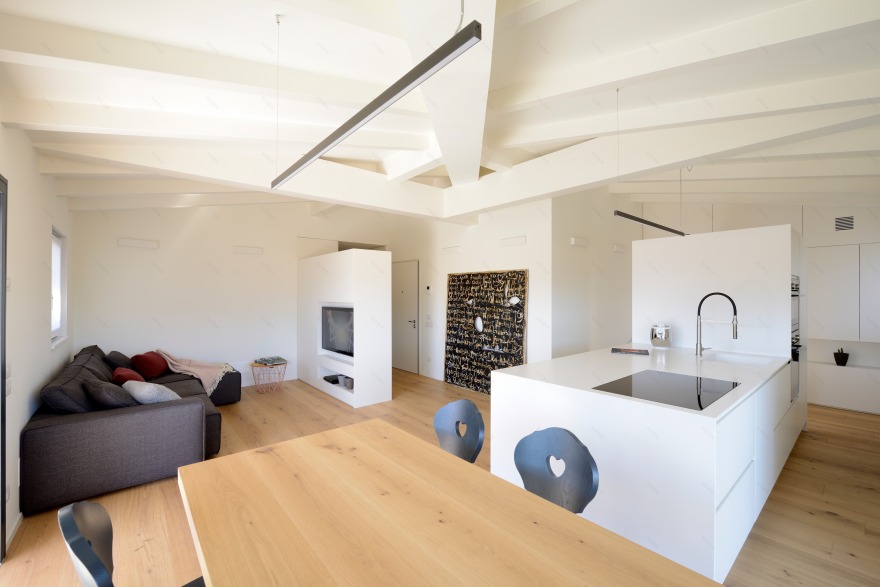 几何空间打造的极简家居-1