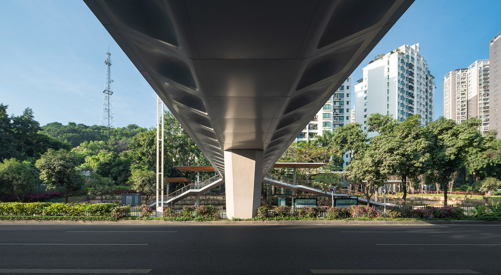 深圳水围天桥/利用想象和创意赋予天桥品质感和仪式感-56