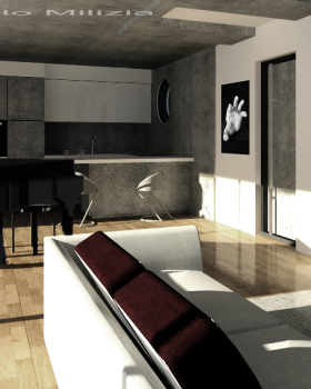 Fifty-eight square meters on the lake