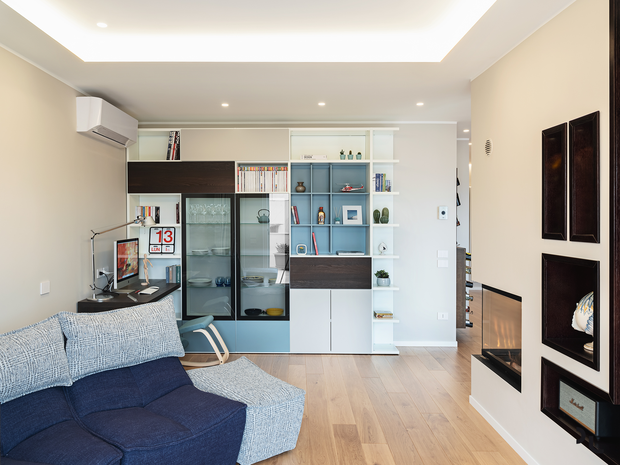 巴里城市气息 | 90 平米旧公寓的现代重生-1