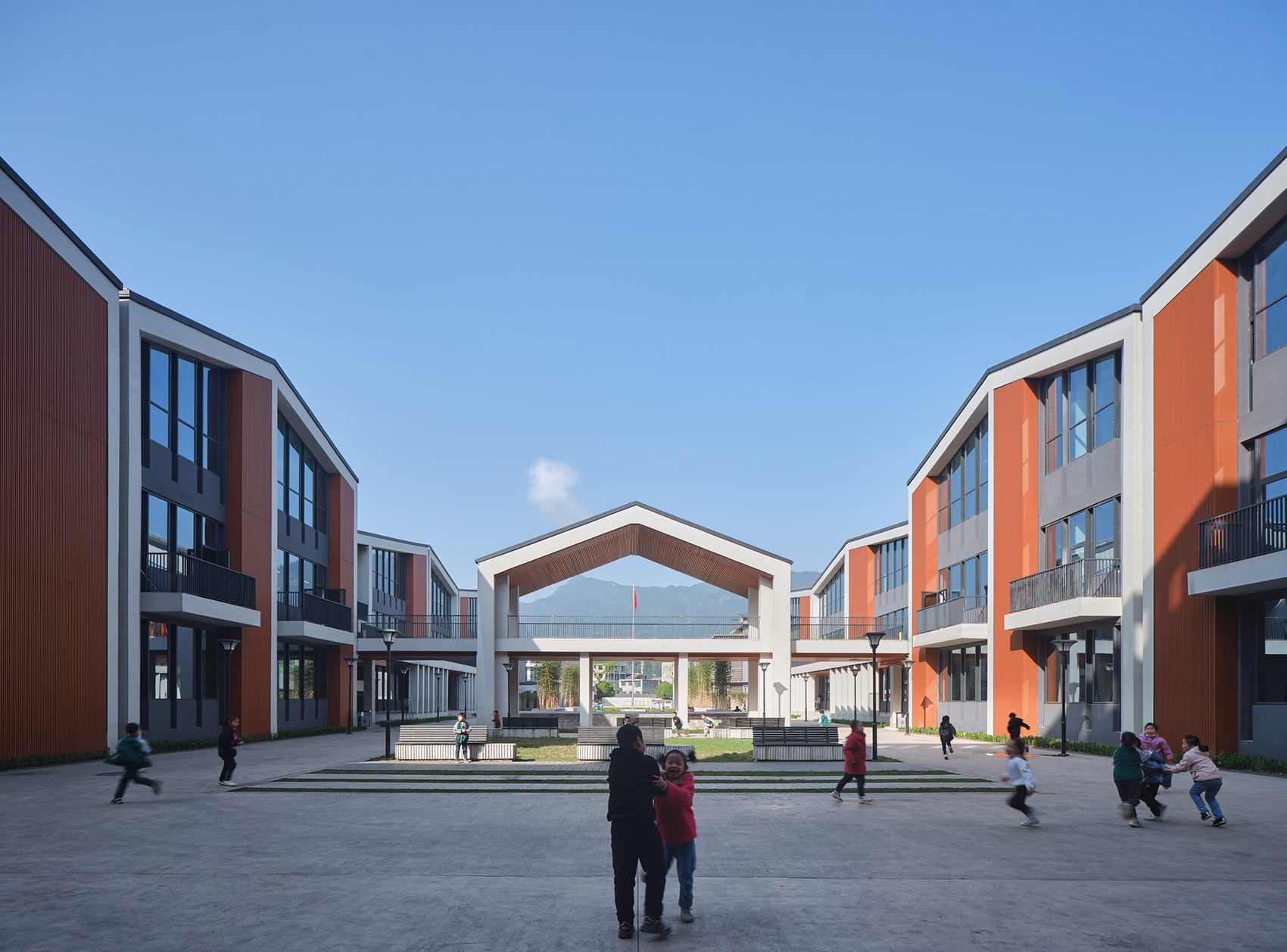 双河镇九年义务制学校震后重建与复兴丨中国长宁丨同济大学建筑设计研究院(集团)有限公司-15