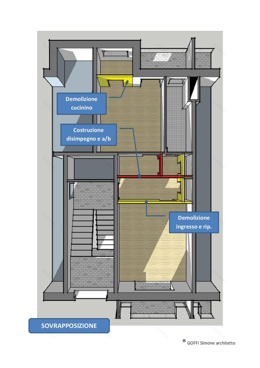 翻新 60 年代公寓,打造明亮现代居住空间-2