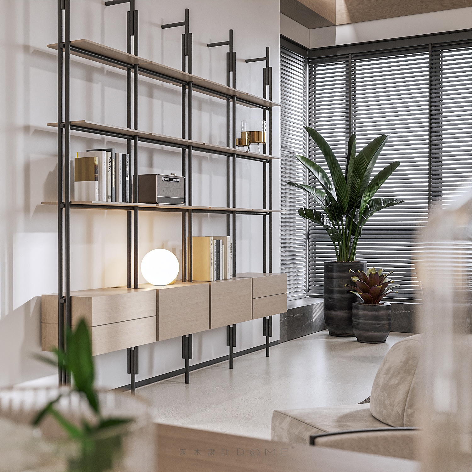 现代平层设计丨东木设计-8