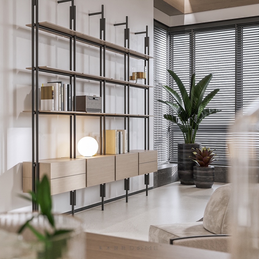 现代平层设计丨东木设计-8