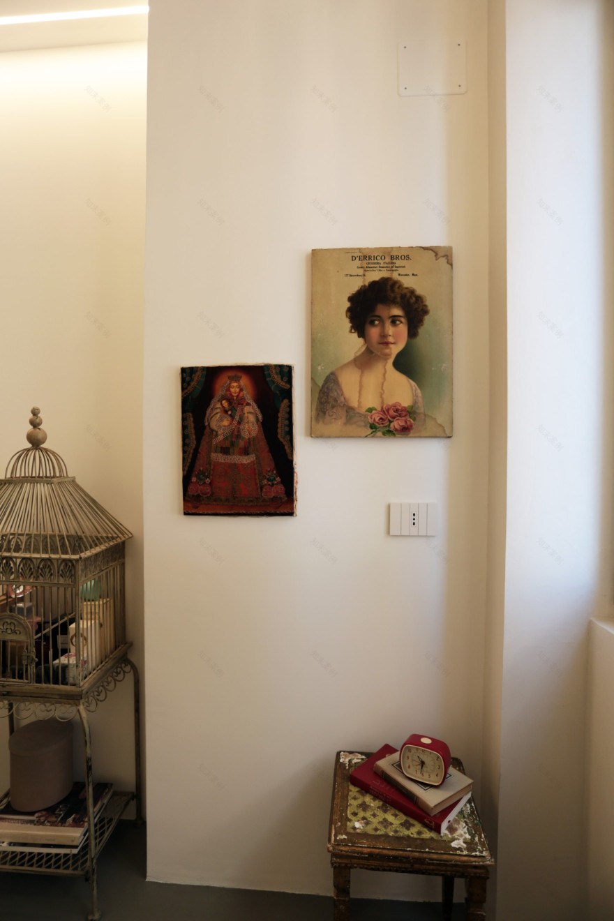 六十年代公寓的现代复古变身-12