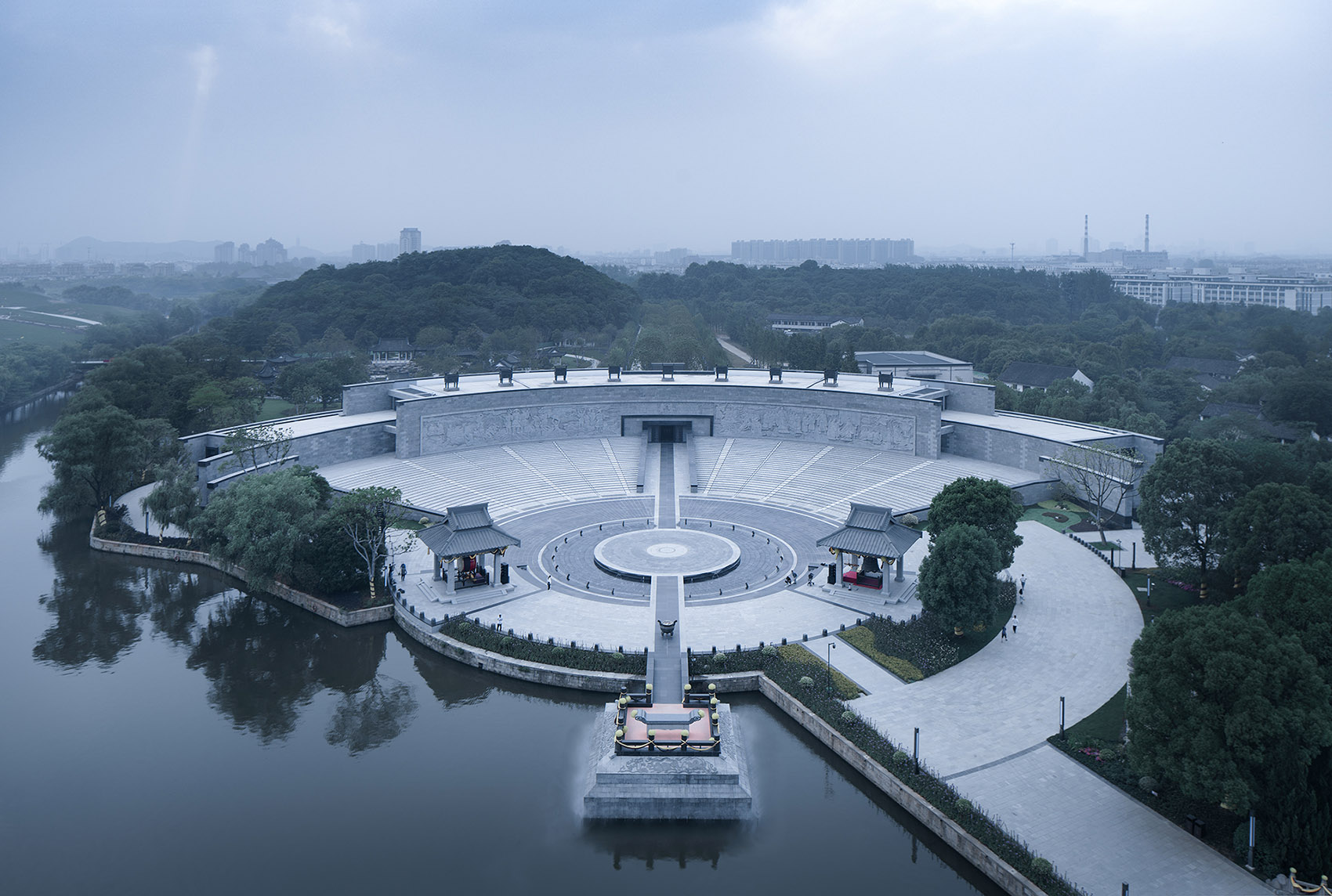 绍兴大禹陵景区改扩建提升工程 | 祭祀之路的归位与空间秩序的强化-17