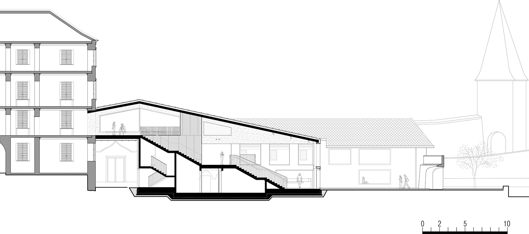 诺瓦塞拉修道院博物馆扩建项目丨意大利丨MoDusArchitects-94