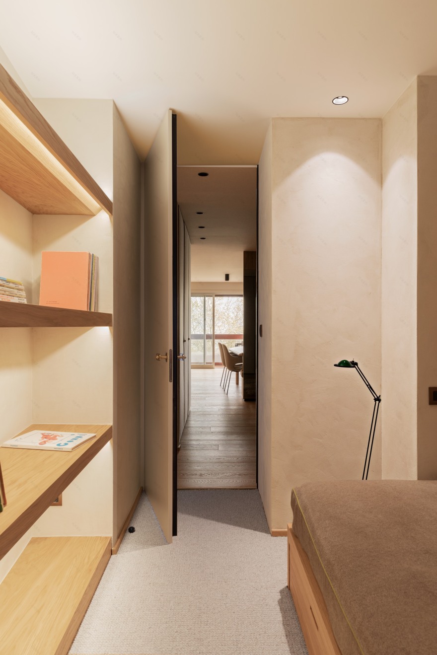 复古与现代共融,70 年代建筑里的优雅公寓-11