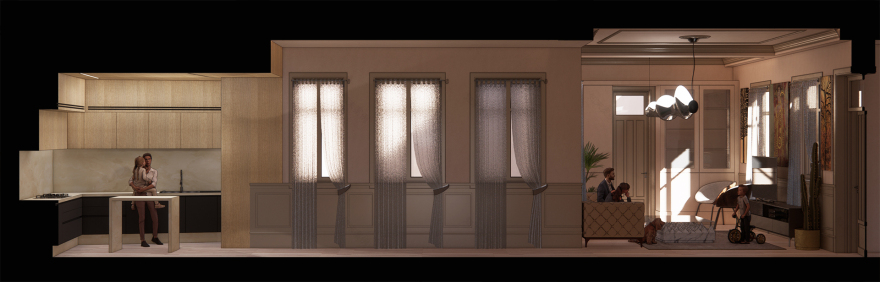 现代与古典的完美融合——Palermo 城市中心豪华公寓设计-2