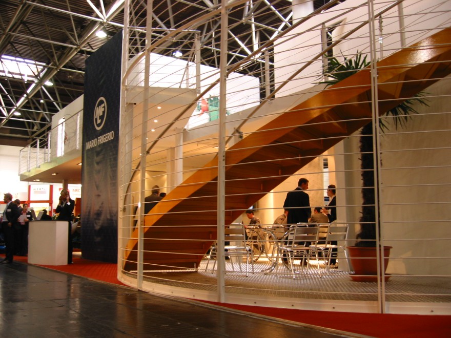 2006 年德国杜塞尔多夫国际线缆及金属线材工业展览会上,Mario Frigerio Spa 的展台设计-5