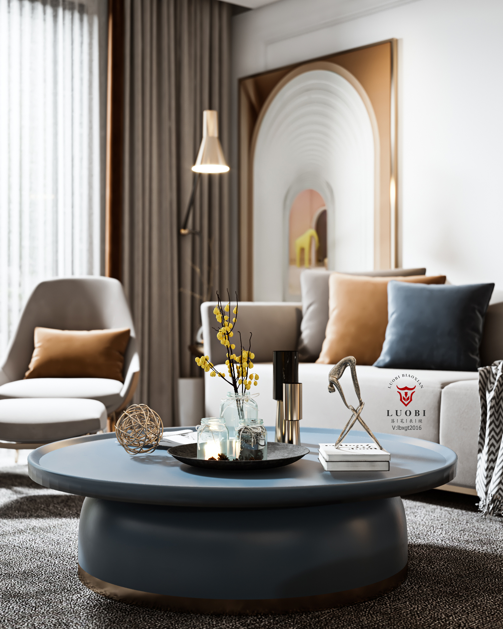 落笔 | 高端表现组 |现代-6