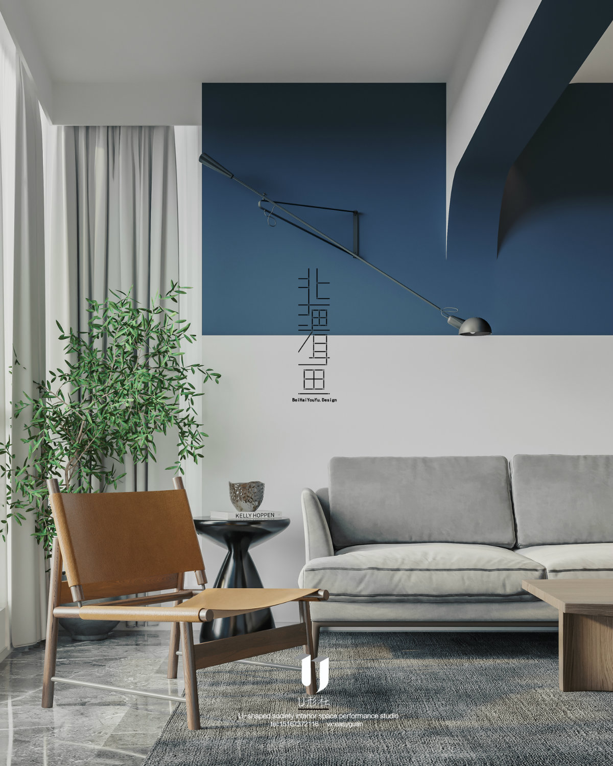 现代住宅 | 北海有鱼的多彩设计-6