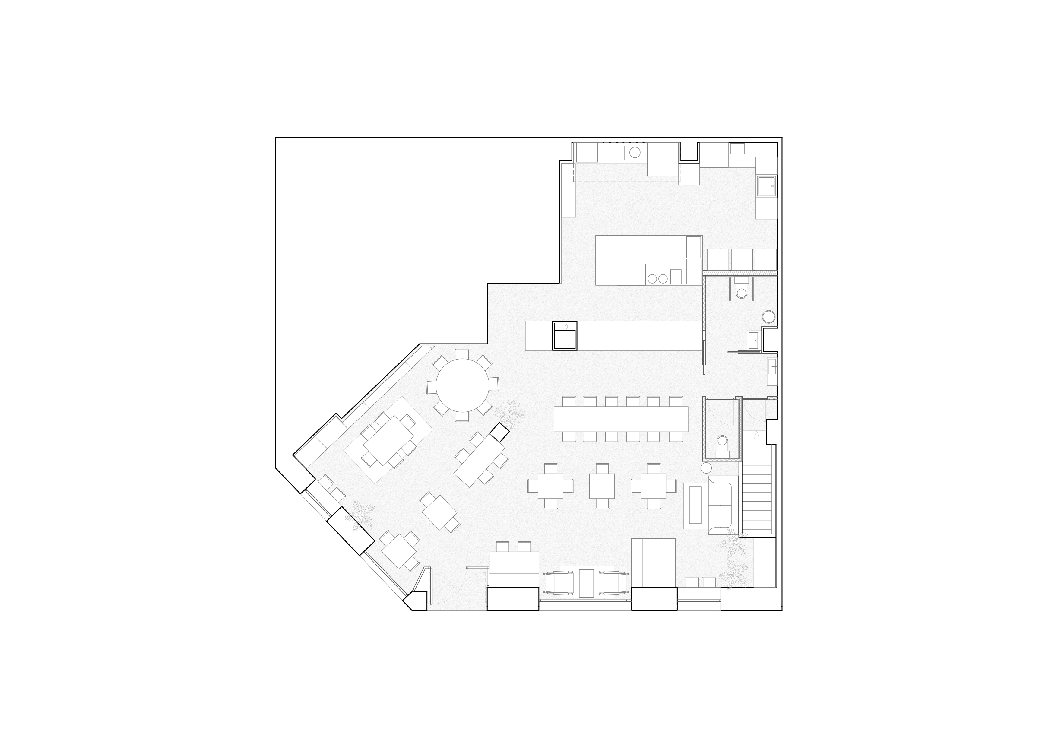 "百汉堡"餐厅 | 温馨环保，空间利用极致-16