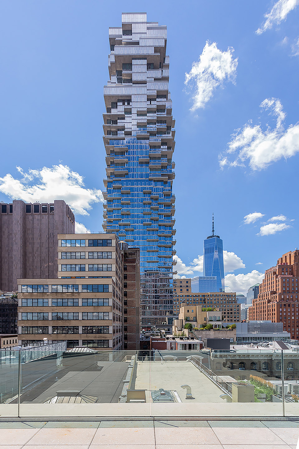 100 Franklin住宅楼，纽约/细节丰富的砖砌立面，让新与旧融为一体-70