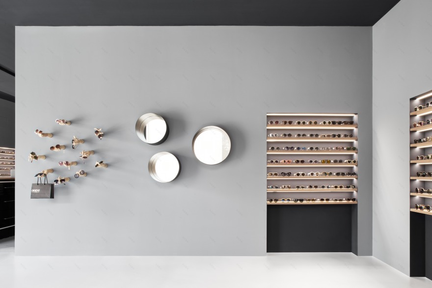 打造阿尔巴眼镜精品店,呈现现代优雅风格-0