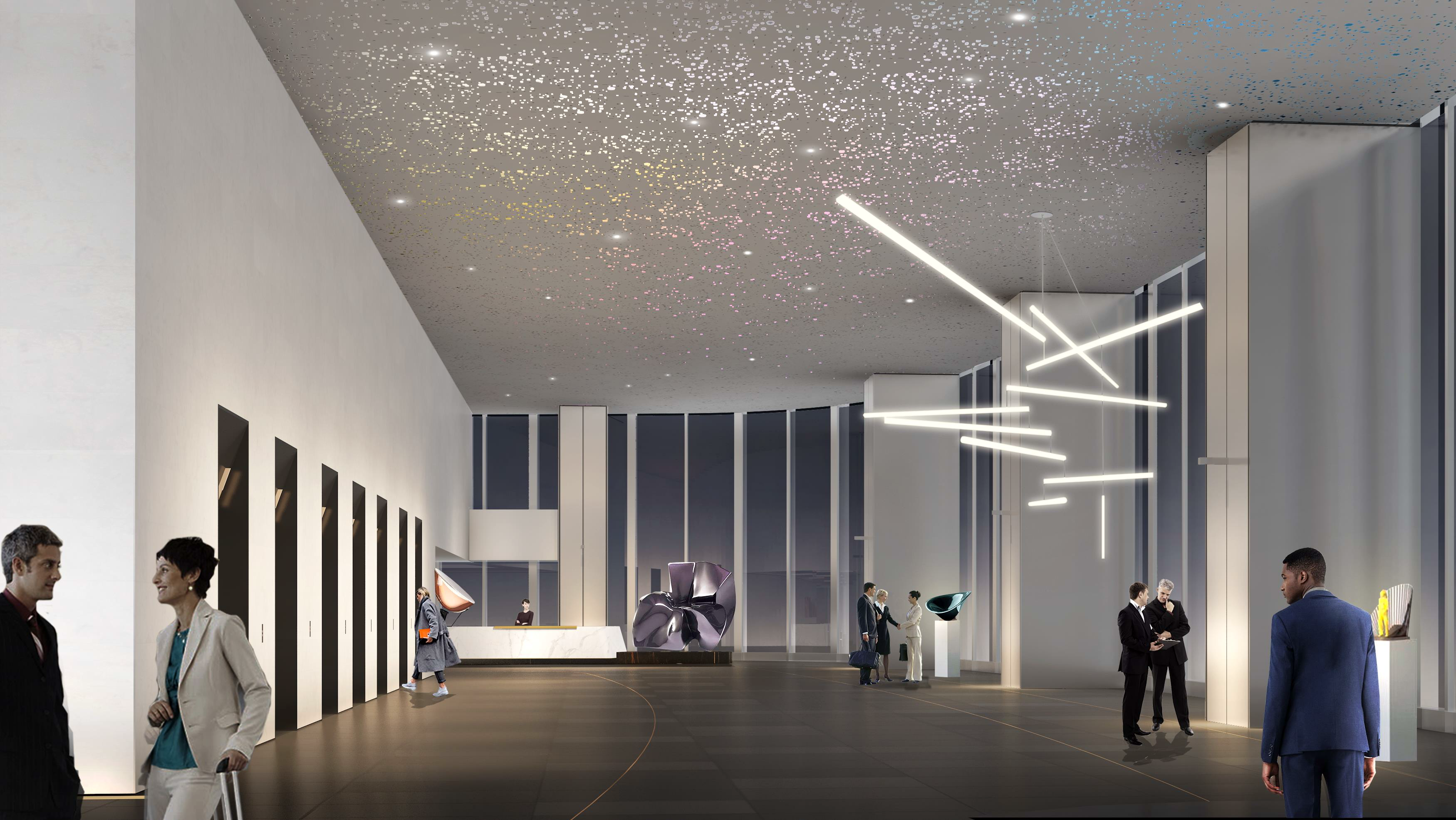 深圳前海金融中心T1&&31层大堂项目-0