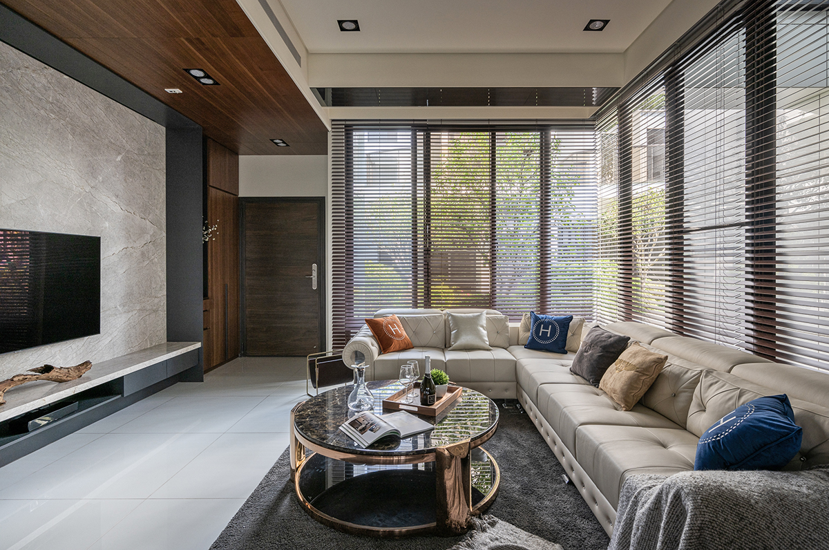 台中 110 坪自然奢雅透天別墅 - 羽築設計-8