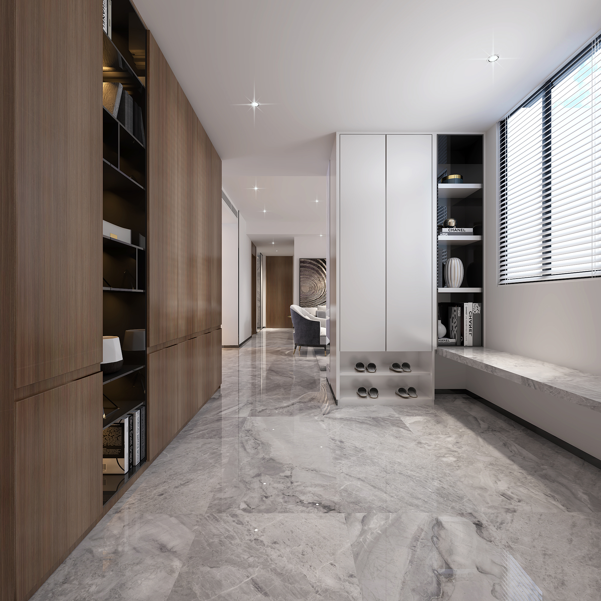 130平现代轻奢风格-4