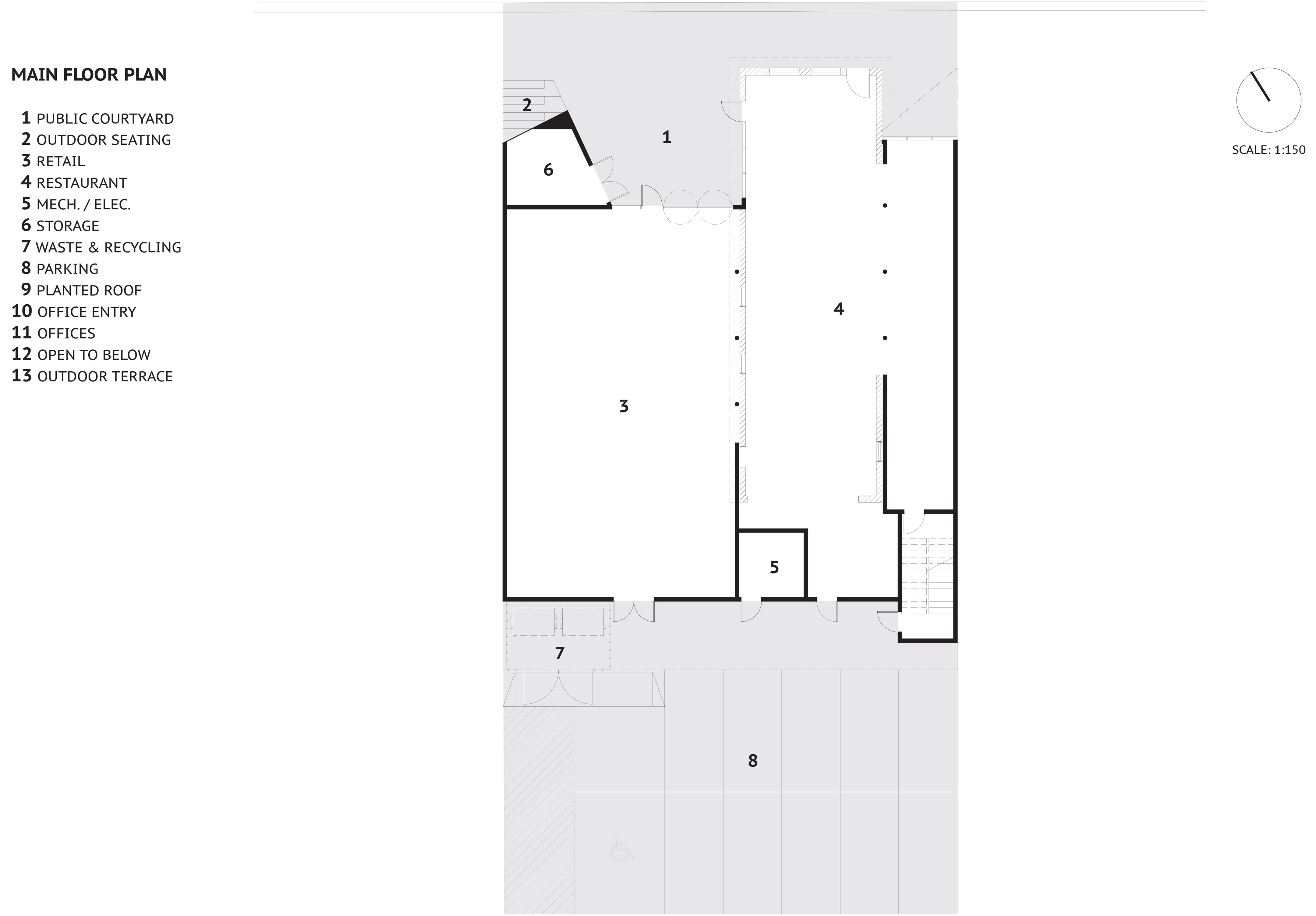 Calgary 市中心的混合用途建筑 | Hive-6