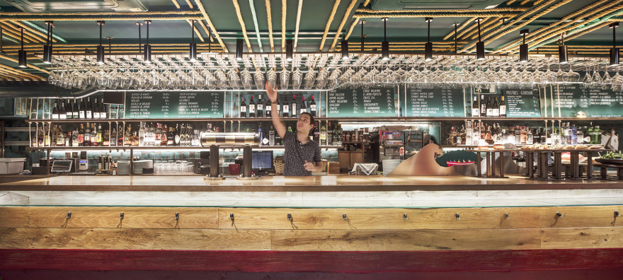 TXALUPA GASTROLEKU 餐厅酒吧设计-3