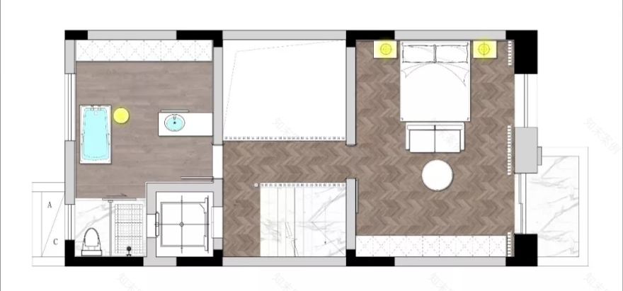 合肥中海央墅法式婚房,室内花园、影音系统,浪漫满屋-62