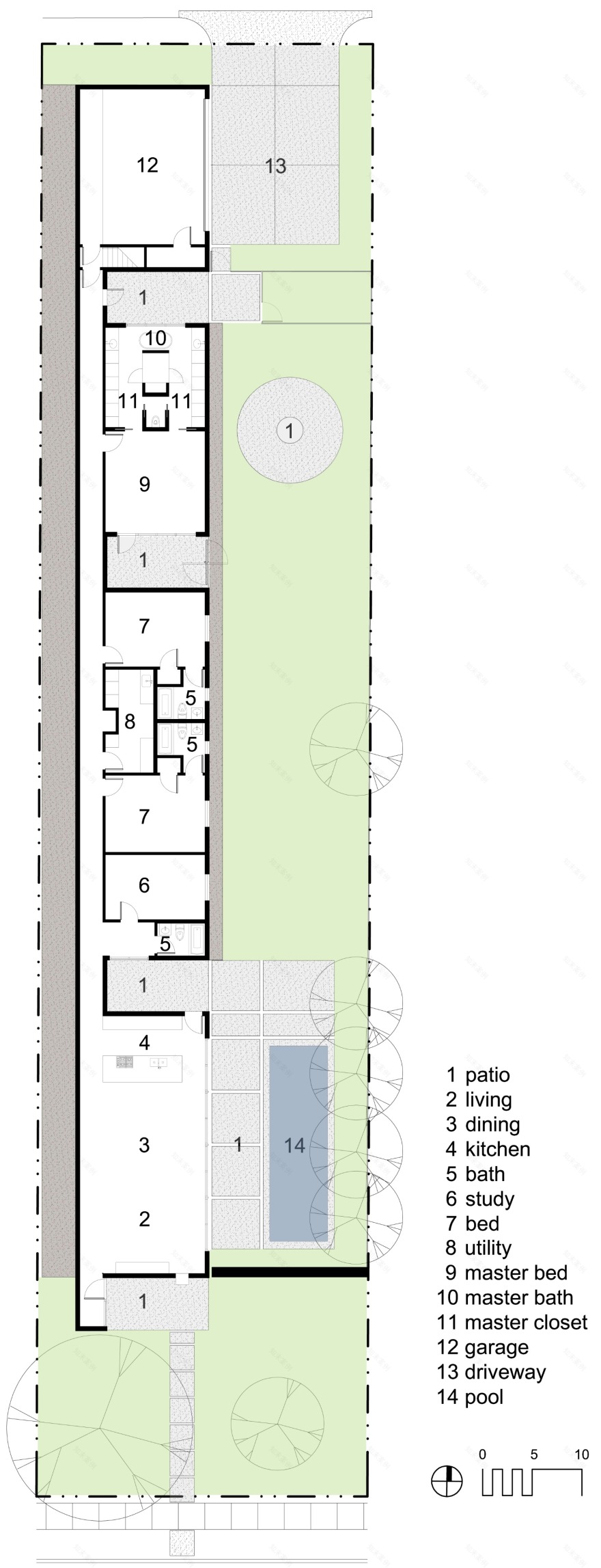 德州达拉斯“Casa Linder”别墅 | 历史与现代的完美融合-16
