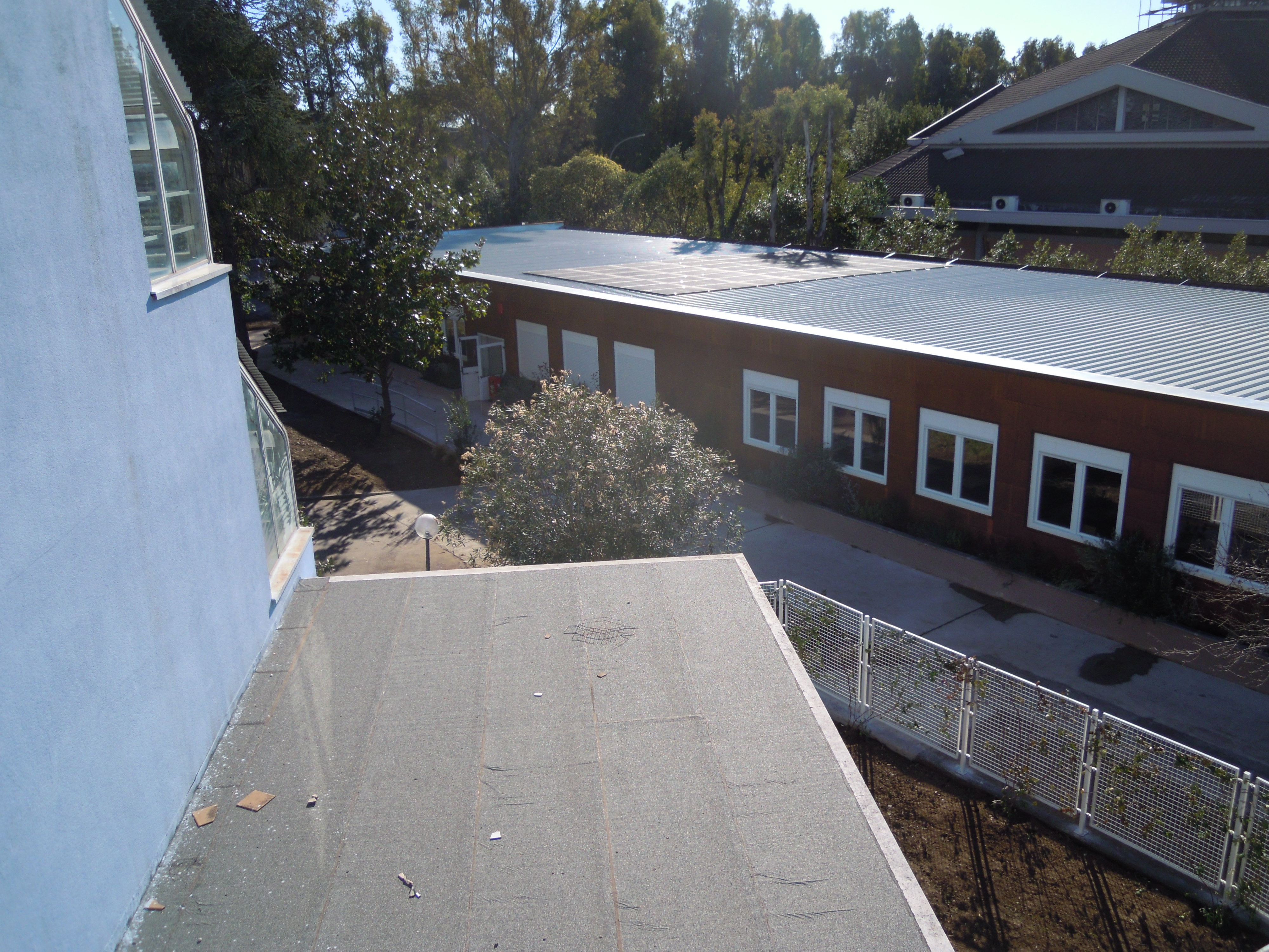 Ampliamento con struttura NZEB del Liceo "Democrito" in Roma X - viale Prassilla-6