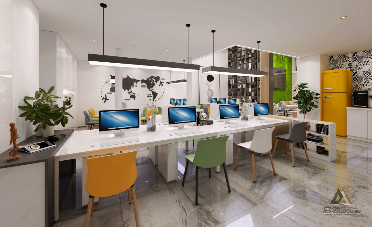 现代风办公区域设计案例解析-5