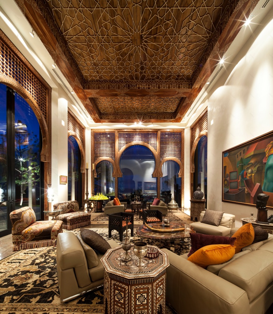 阿拉伯风格的山顶别墅——创意之作-15