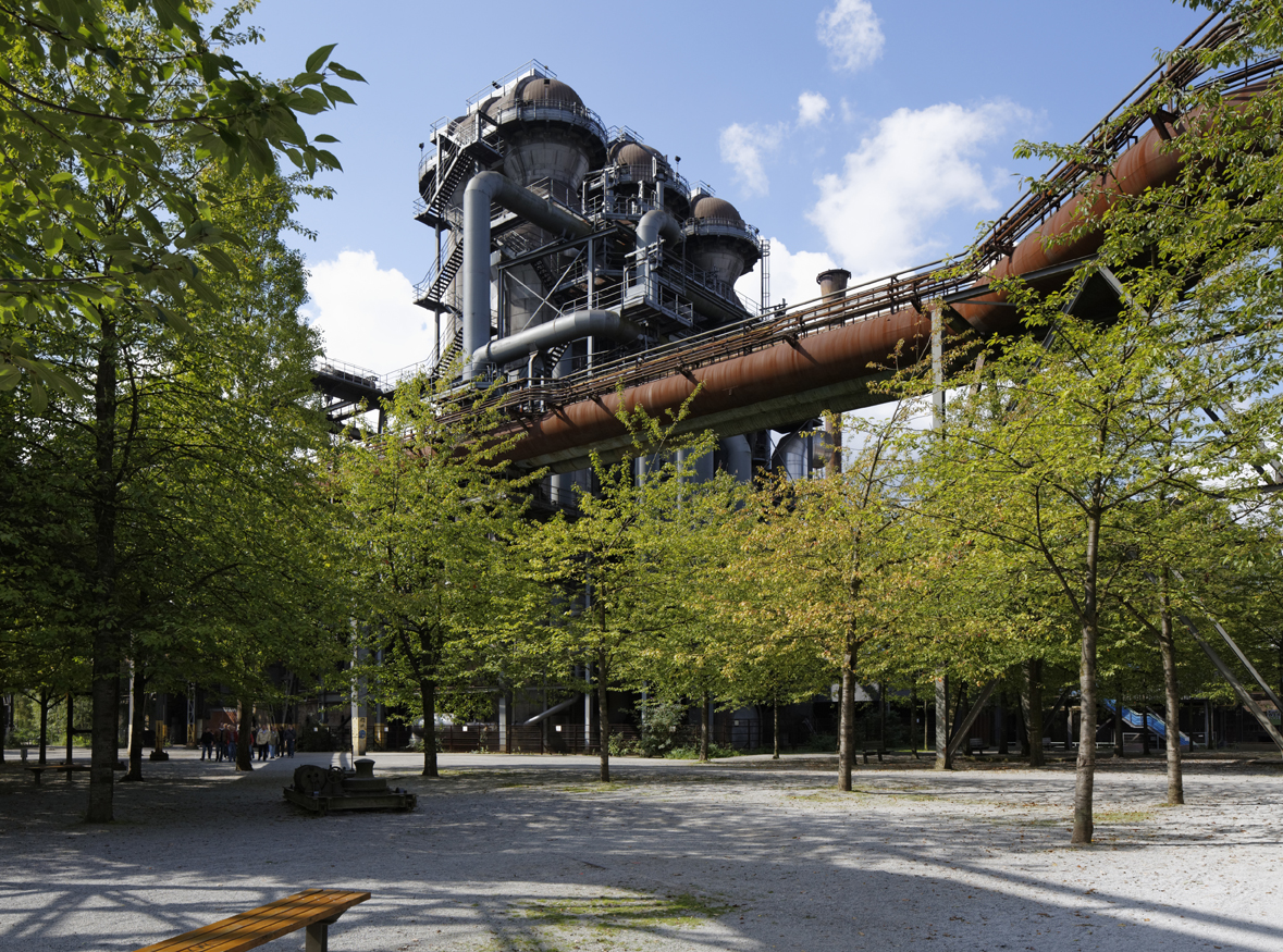 北杜伊斯堡风景公园，德国/Thyssen-Meiderich炼铁厂景观改造-16