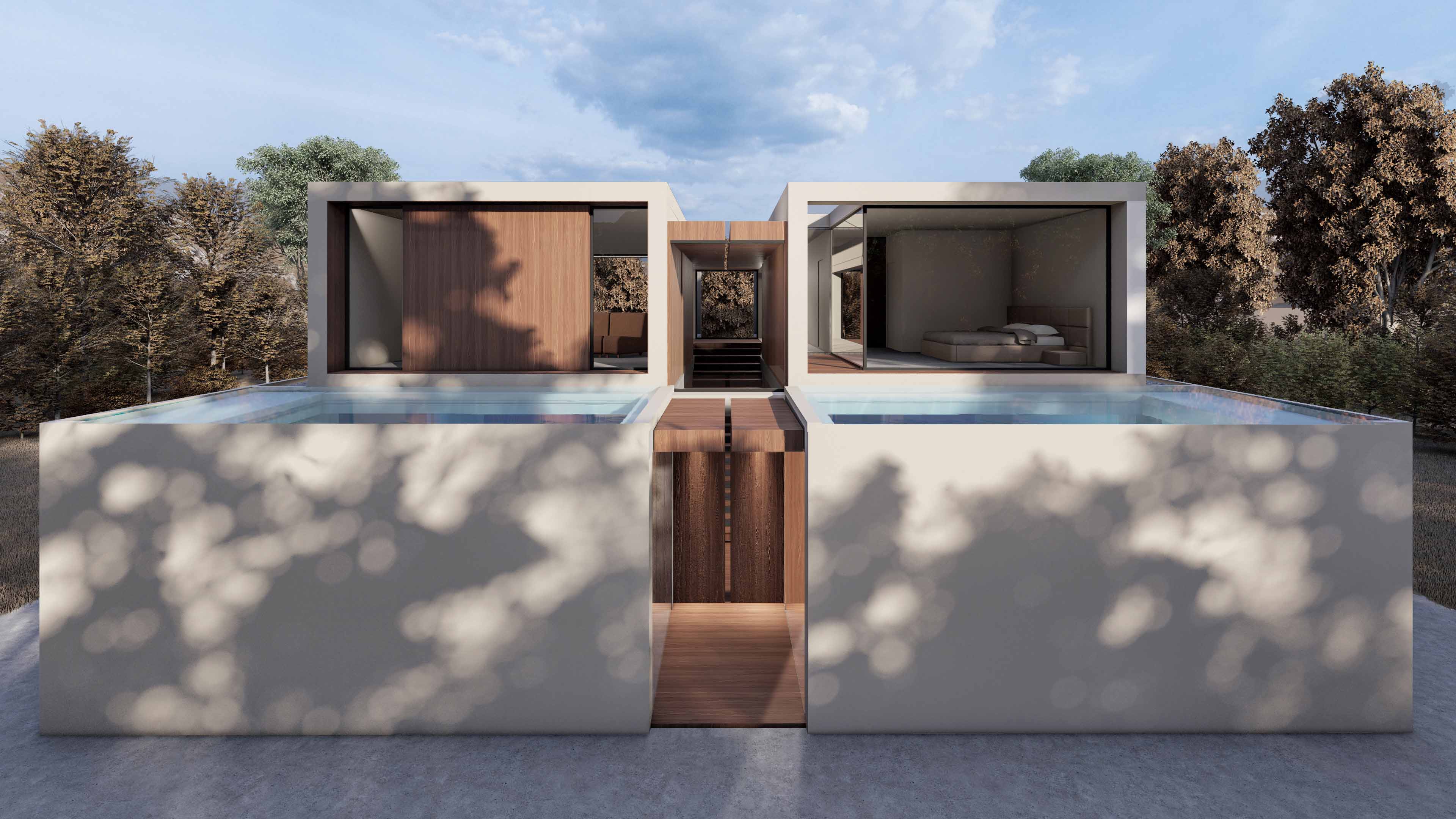 "实现环保与艺术共存的 Beton brut house"-9