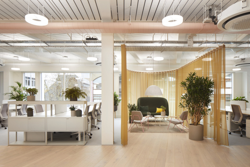 伦敦粉色 granite 大楼室内设计丨英国伦敦丨Buckley Gray Yeoman-13