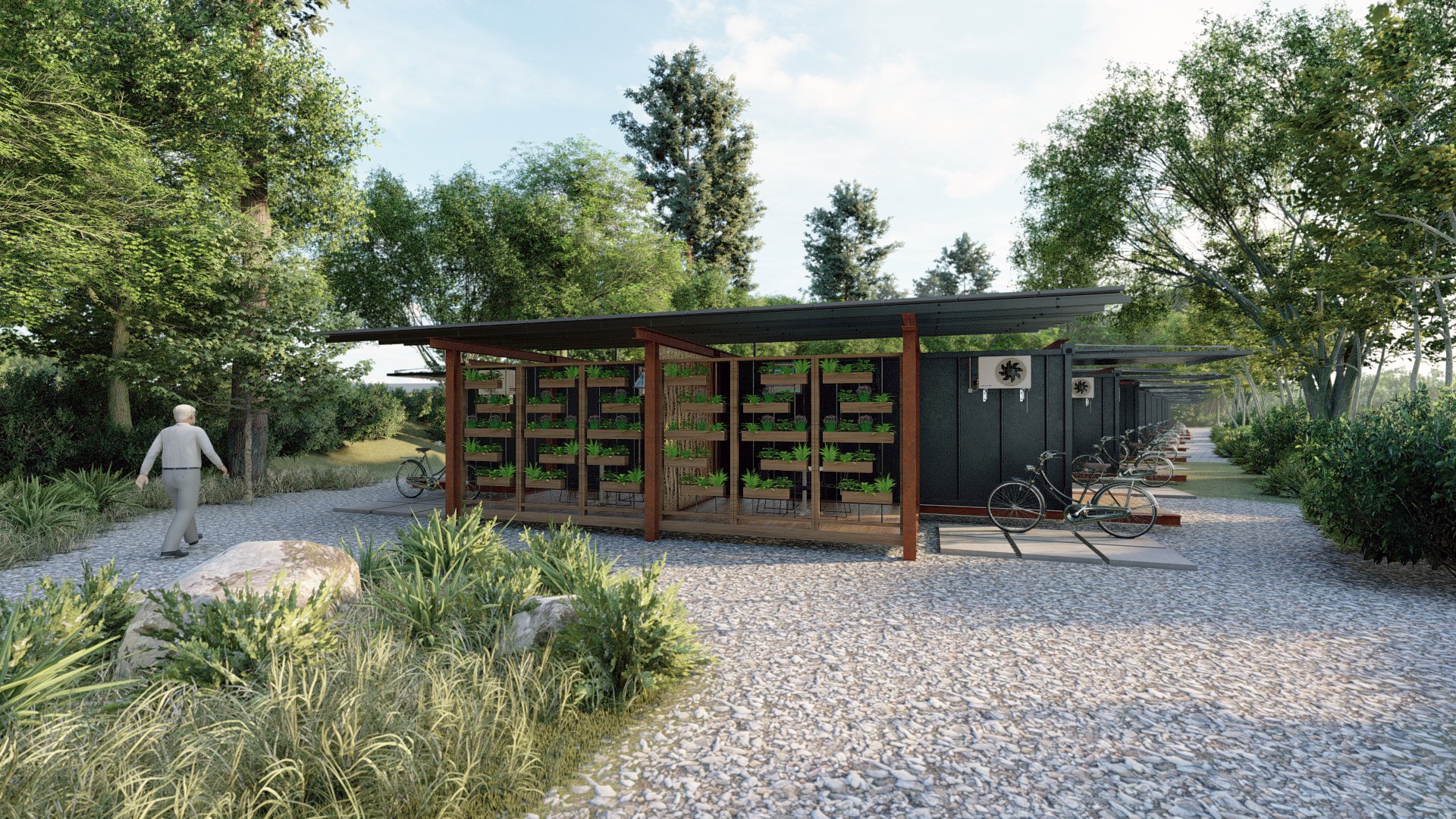 运输集装箱体验过渡性住房-3