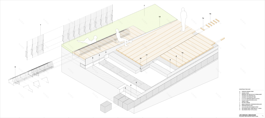 城市可持续排水系统 | 废旧瓷砖的绿色新生-30