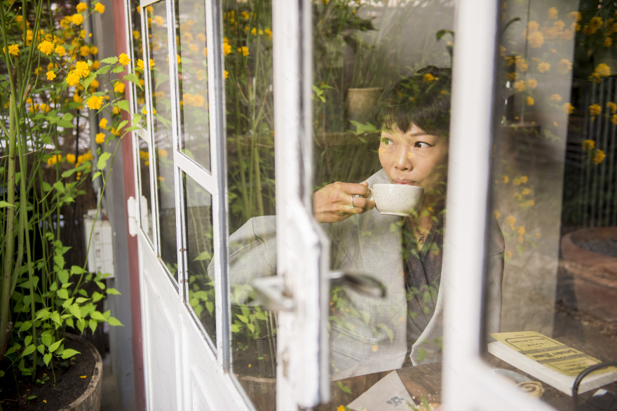 《花之子》餐厅,工业风与自然共融的设计佳作-27