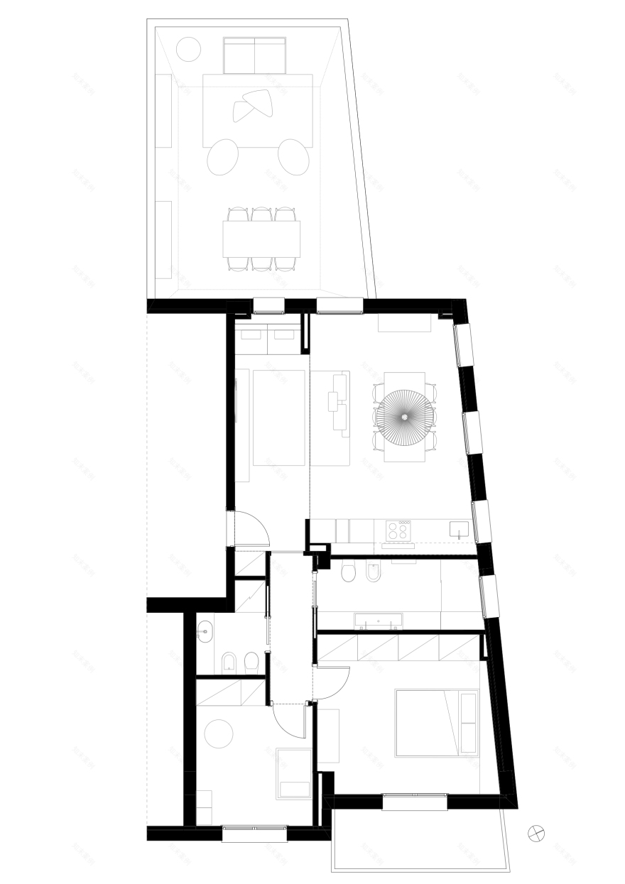 复古与现代共融的 70 年代公寓翻新-34