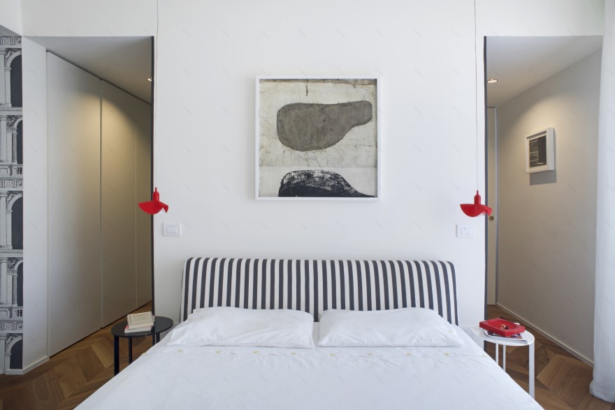 意大利历史中心 110 平米酒店式公寓设计-13