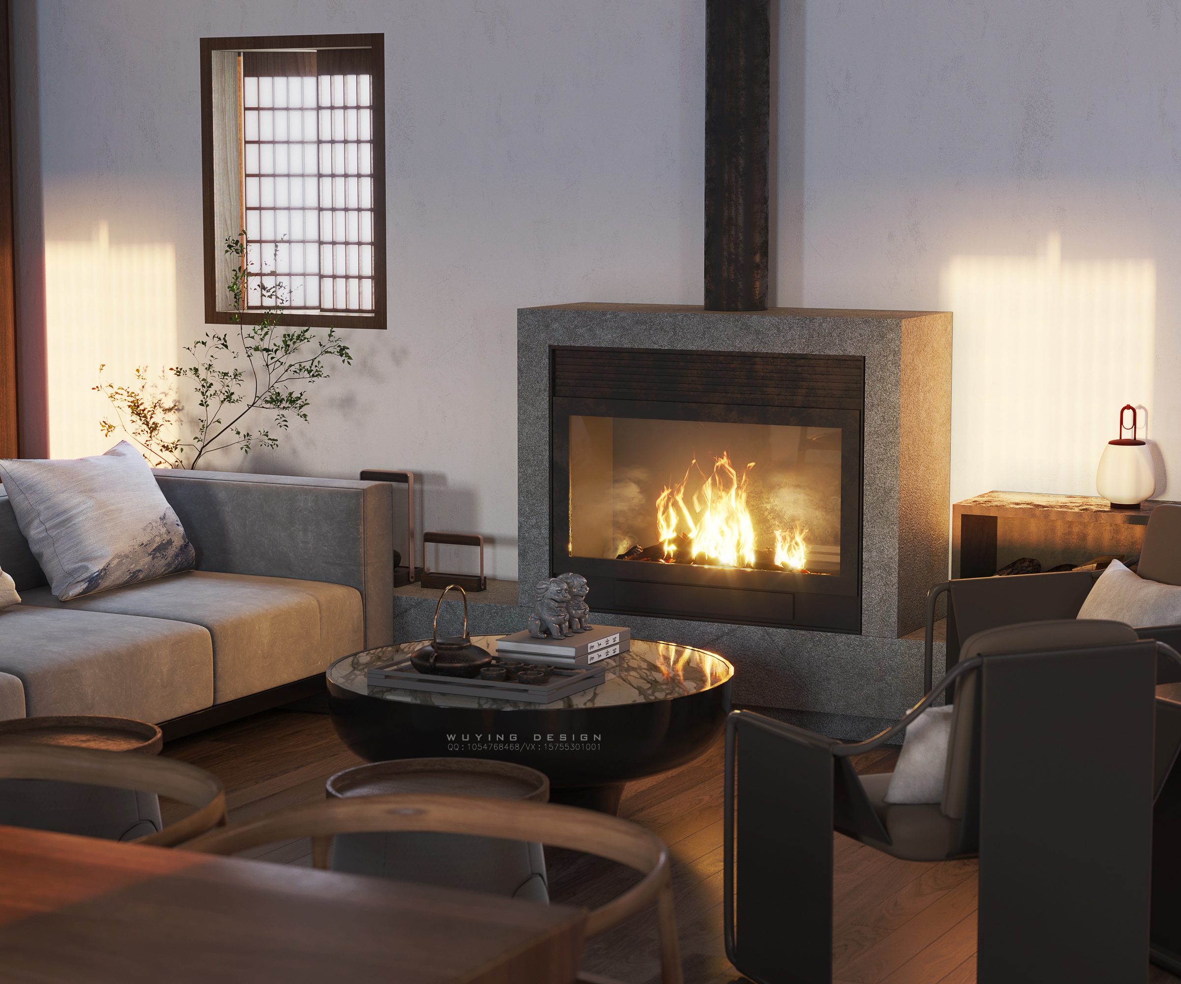 WYD/工装餐厅表现/無影设计表现-8