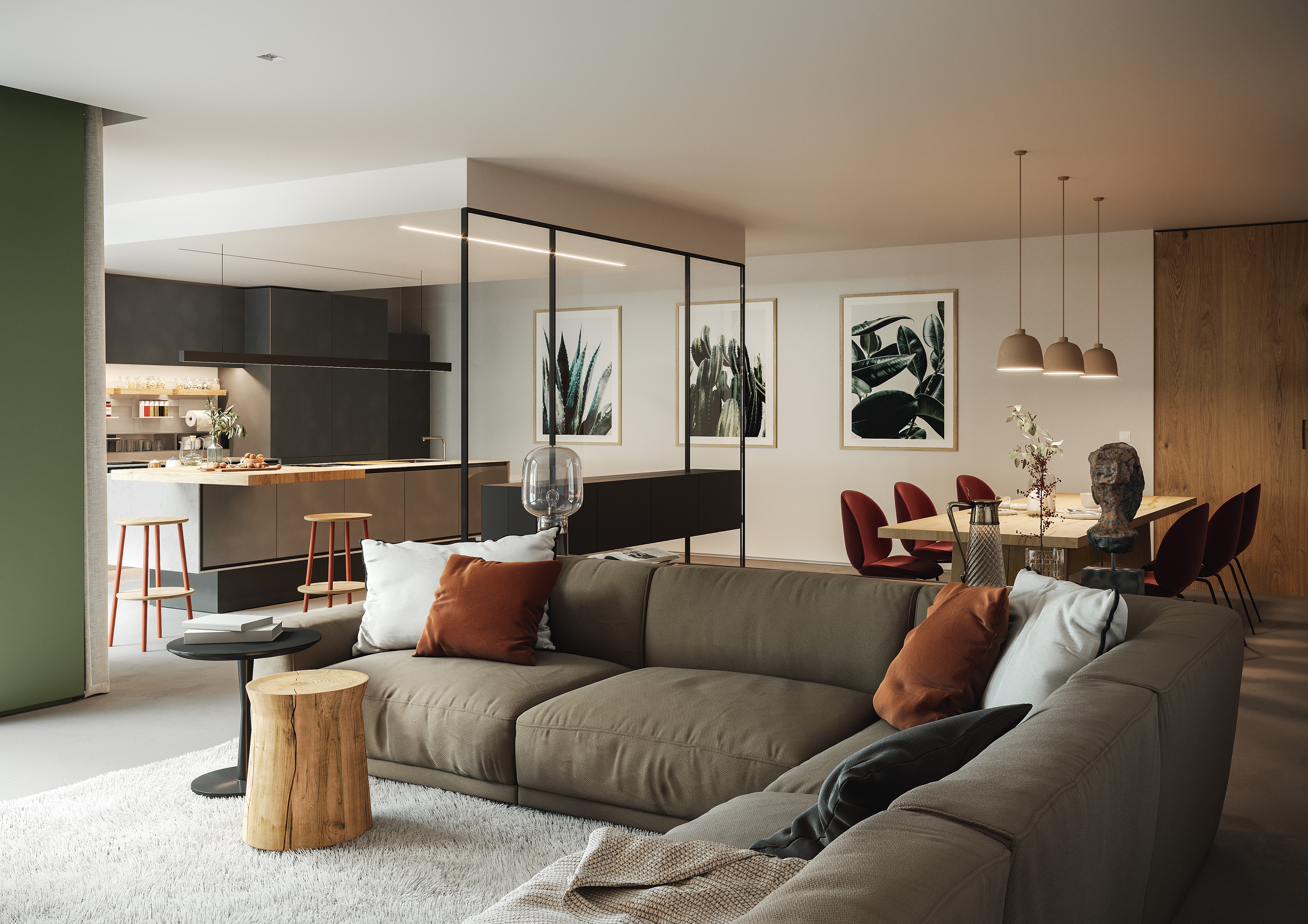 Progetto di interni per un'abitazione in provincia di Verona. In collaborazione con Babato1934.-2