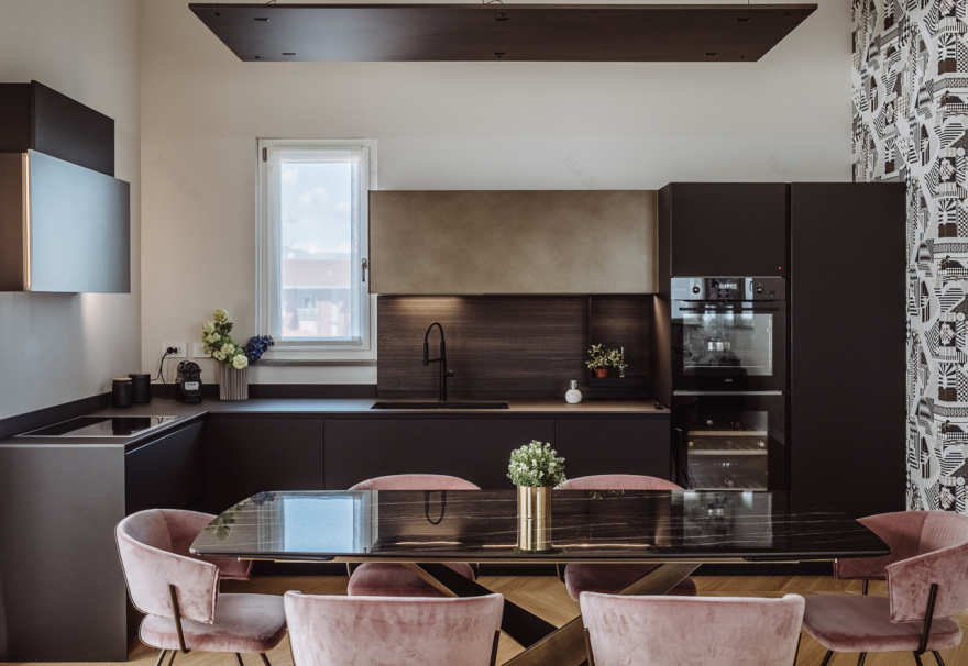 Torino Attico Grugliasco 顶层公寓设计丨意大利都灵-2