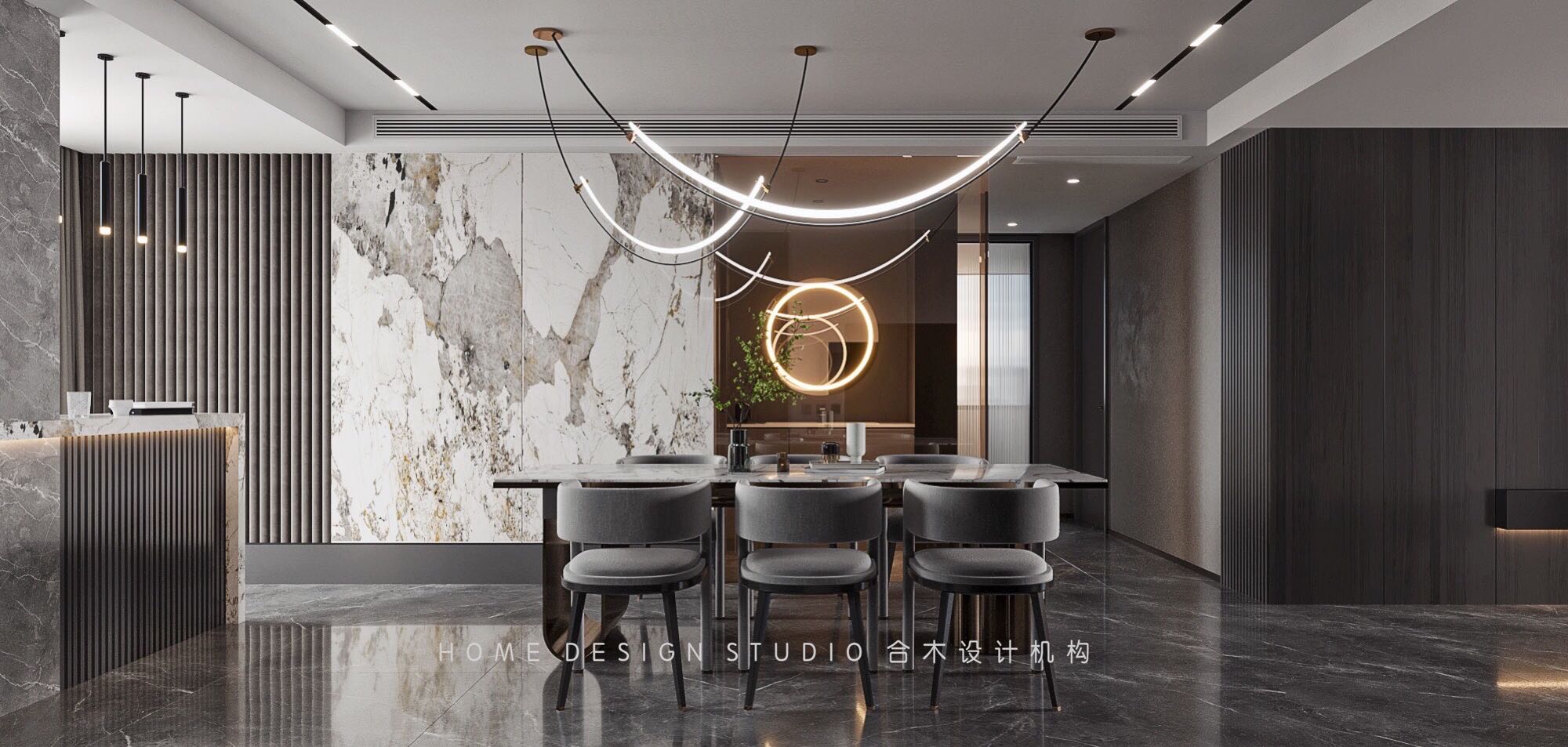 天空之外 · 御景国际现代简约家居设计丨合木原创部-4