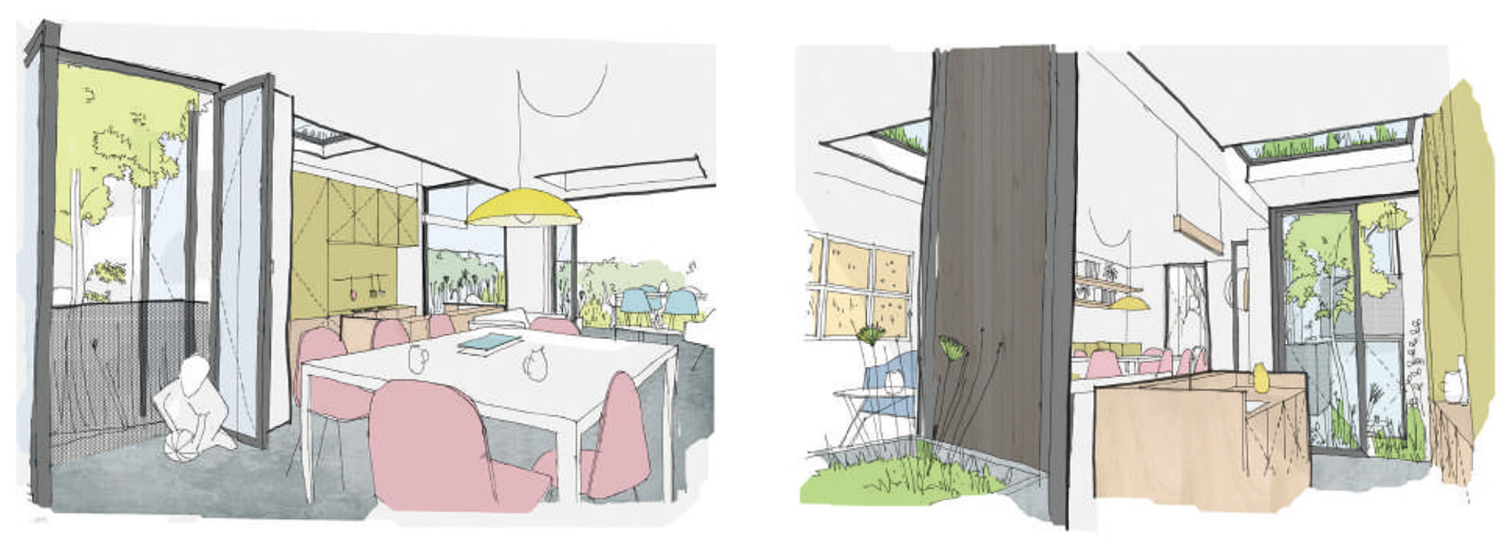 Tsubo住宅，伦敦/日式坪庭为建筑增添生命的灵动-95