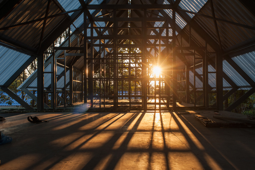 泰国震后重建的生态学校设计-43