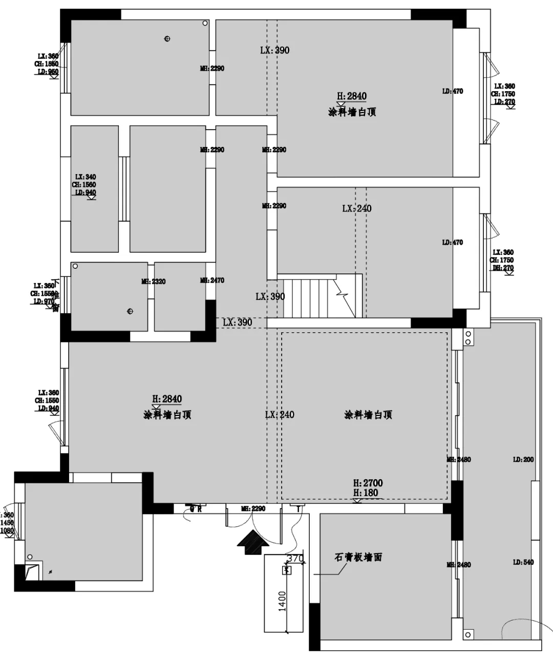 深零设计|218㎡顶复私宅，简约自成一派，纵享阳光暖居！-39