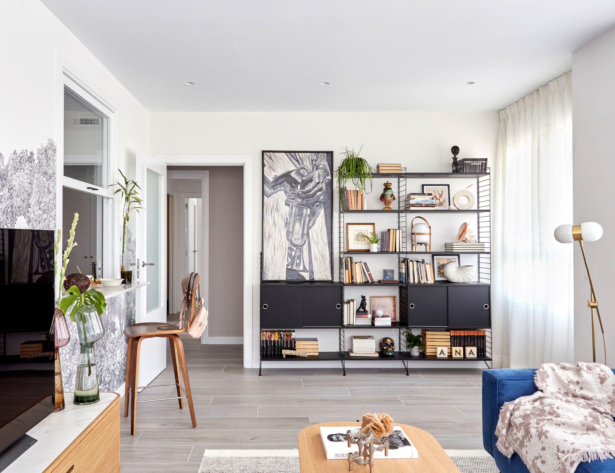 Madrid 公寓的彩色盛宴——Deleite Design 的室内设计佳作-6